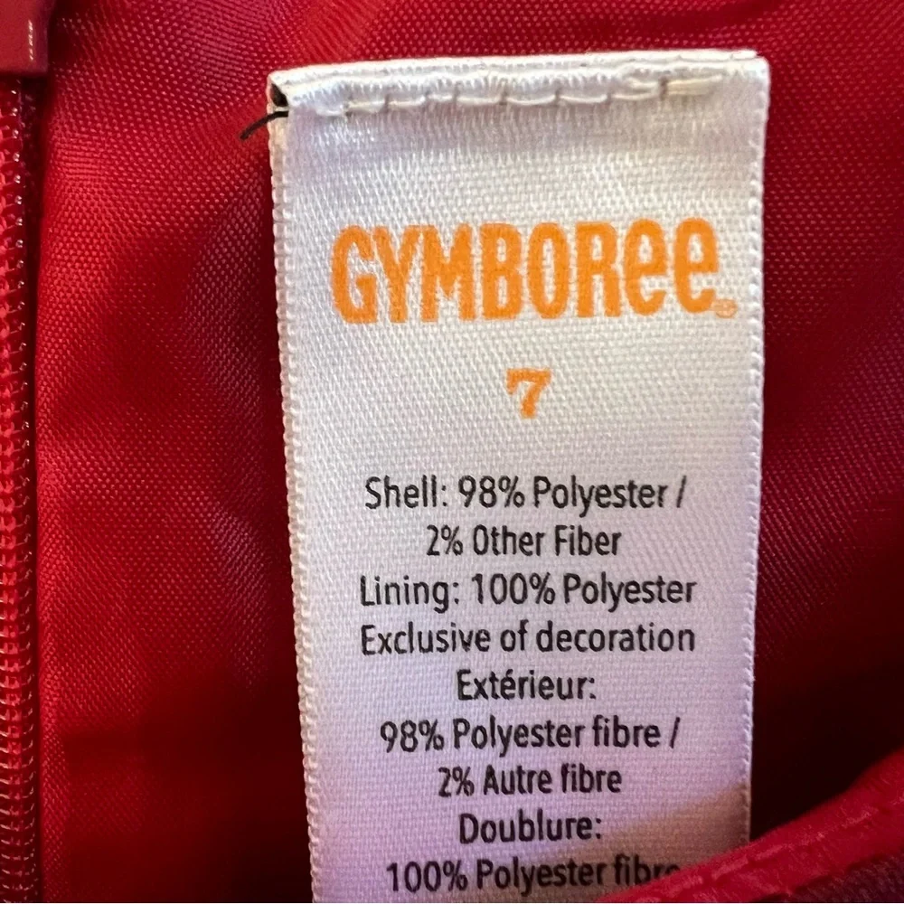 Gymboree Very Merry red plaid drop waist dress